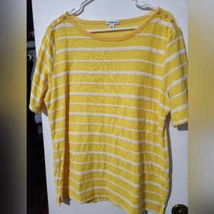 XL yellow top
